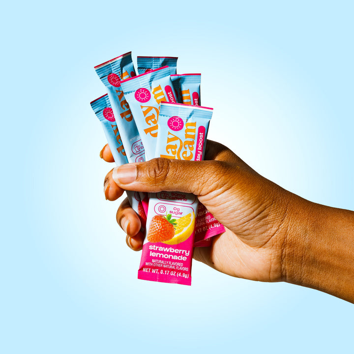L-theanine ingredient in Day/Dream Midday Boost energy drink.